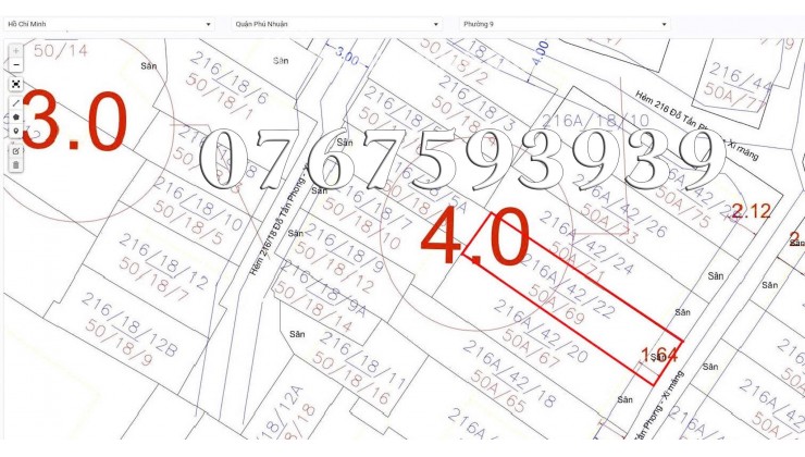 [RẺ] VIP Bán Nhà CHÍNH CHỦ Phú Nhuận đường Đỗ Tấn Phong 45m2 3PN 6.5 Tỷ Gần Sân Bay